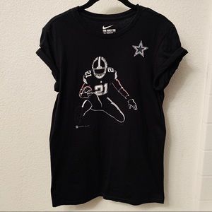 Dallas Cowboys Ezekiel Elliot Silhouette Tee